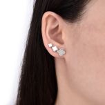 MOISS stříbrné náušnice 6-10mm