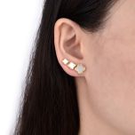 MOISS stříbrné náušnice 6-10mm