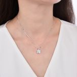 MOISS stříbrný náhrdelník ČTYŘLÍSTEK