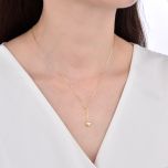 MOISS stříbrný náhrdelník SRDCE