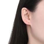 MOISS stříbrné náušnice 2-3mm