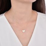 MOISS stříbrný náhrdelník SRDCE