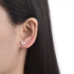 MOISS stříbrné náušnice