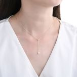 MOISS stříbrný náhrdelník GOLD