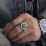 DIVERSE stříbrný prsten UNI 60-66