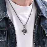 DIVERSE stříbrný přívěsek SEDMICKA