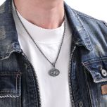 DIVERSE stříbrný přívěsek BULDOK