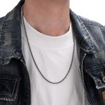 DIVERSE stříbrný řetízek