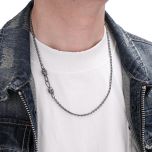 DIVERSE stříbrný řetízek