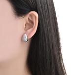 MOISS stříbrné náušnice SRDCE