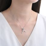 MOISS stříbrný náhrdelník KOLIBŘÍK