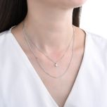 MOISS stříbrný náhrdelník KOLIBŘÍK