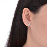 MOISS stříbrné náušnice