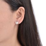 MOISS dětské stříbrné náušnice MOTÝL