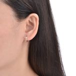 MOISS stříbrné náušnice GOLD