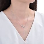 MOISS stříbrný náhrdelník SRDCE