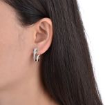 MOISS stříbrné náušnice HAD