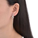 MOISS stříbrné náušnice