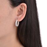 MOISS stříbrné náušnice