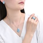 MOISS stříbrný prsten SMALT