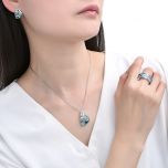 MOISS stříbrný prsten SMALT