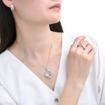 MOISS stříbrný prsten SMALT