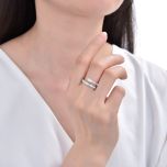 MOISS stříbrný prsten HAD