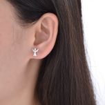 MOISS stříbrné náušnice ANDĚL