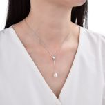 MOISS perlový stříbrný náhrdelník