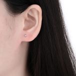 MOISS stříbrné náušnice