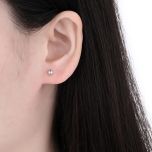 MOISS stříbrné náušnice