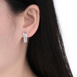 MOISS stříbrné náušnice