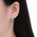 MOISS stříbrné náušnice