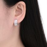 MOISS stříbrné náušnice