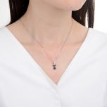 MOISS stříbrný přívěsek KOČKA