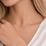 MOISS náhrdelník ze žlutého zlata