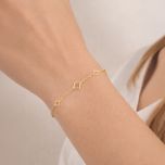 MOISS náramek ze žlutého zlata