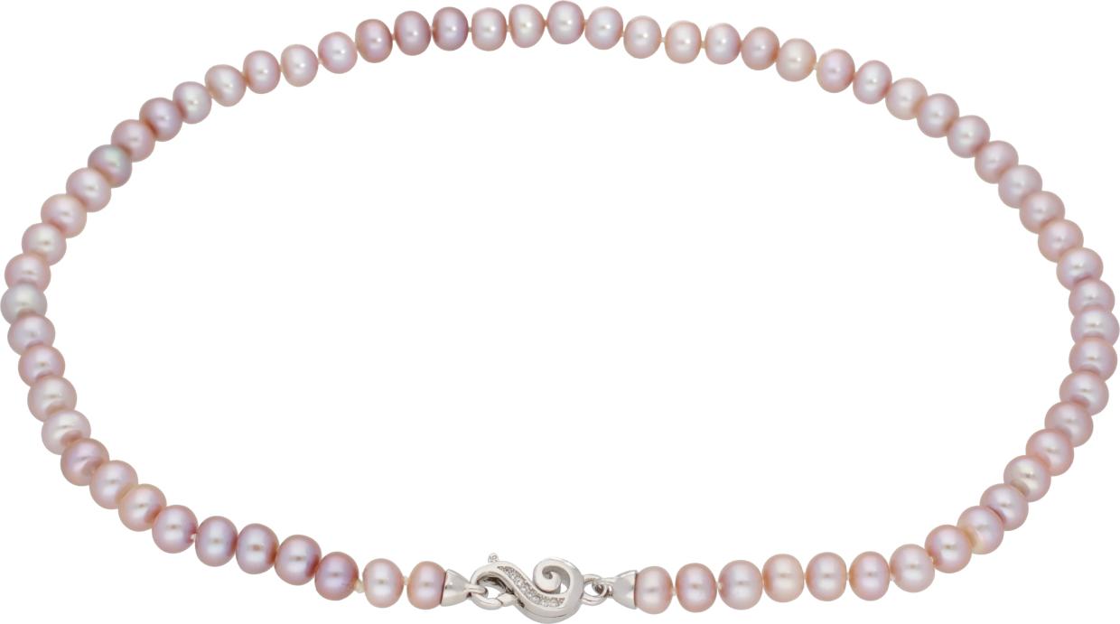Moonpearls MOON Carmela - náhrdelník z pravých růžových říčních perel 00362423 Délka 43 cm 00362422 + doprava ZDARMA