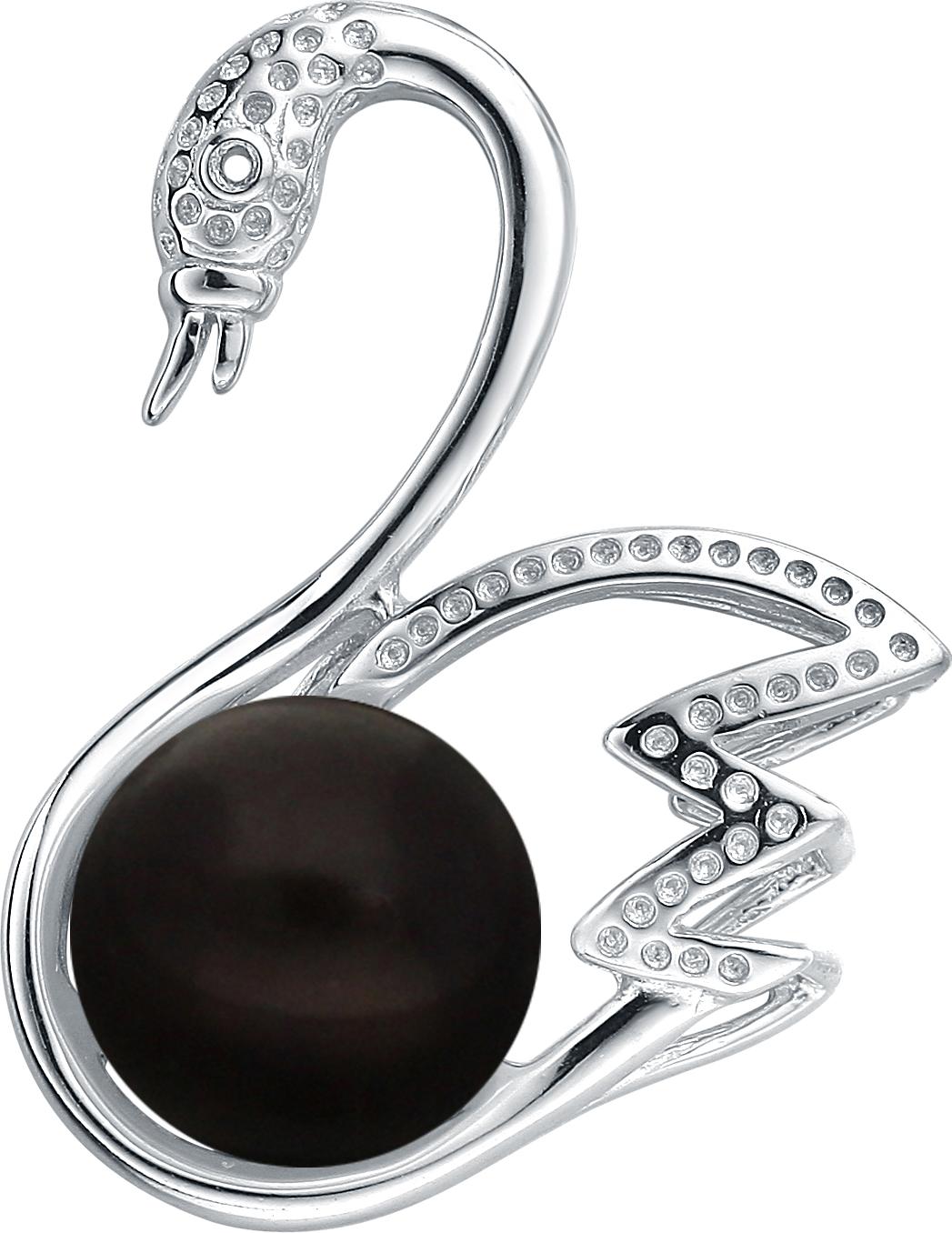 Moonpearls MOON Sephora - přívěsek s pravou říční černou perlou PP000002 PP000002