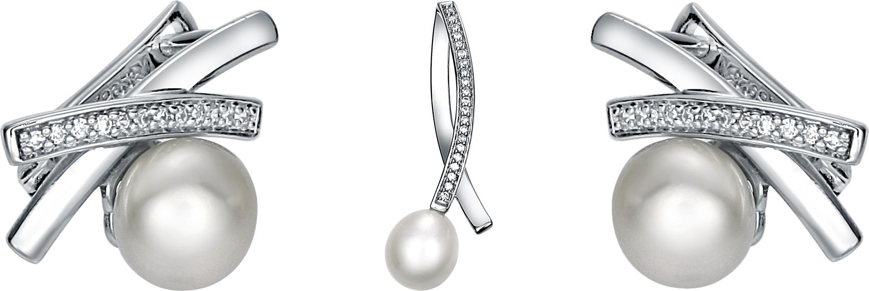 Moonpearls MOON Thirsa - originální sada z pravých bílých říčních perel SP000066 SP000066 + doprava ZDARMA