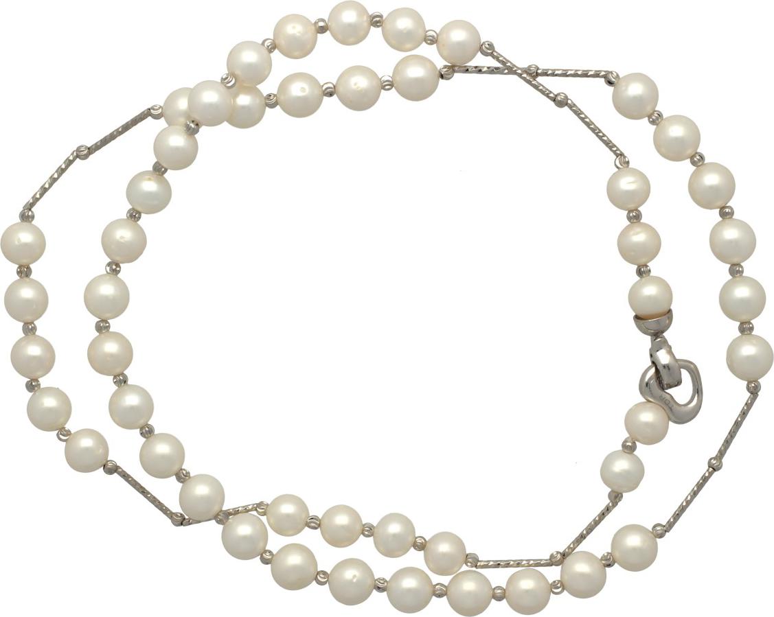 Moonpearls MOON Lydda - náhrdelník z pravých říčních perel 00366520 00366520 + doprava ZDARMA