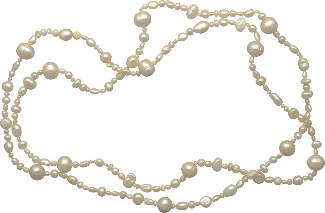 Moonpearls MOON Chayka - náhrdelník z pravých říčních perel NP000081 NP000081 + doprava ZDARMA