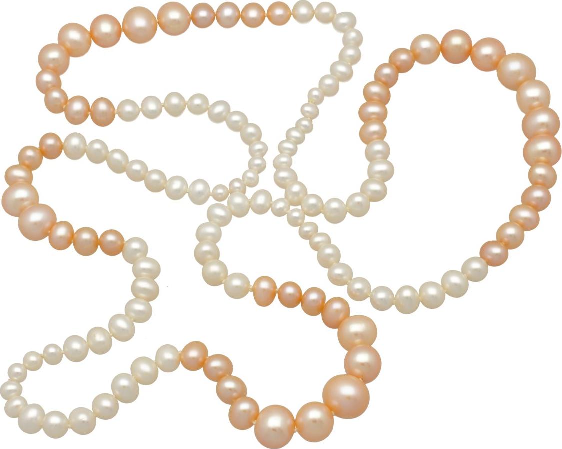 Moonpearls MOON Sarai - náhrdelník z pravých říčních perel - vícebarevný 00364792 00364792 + doprava ZDARMA