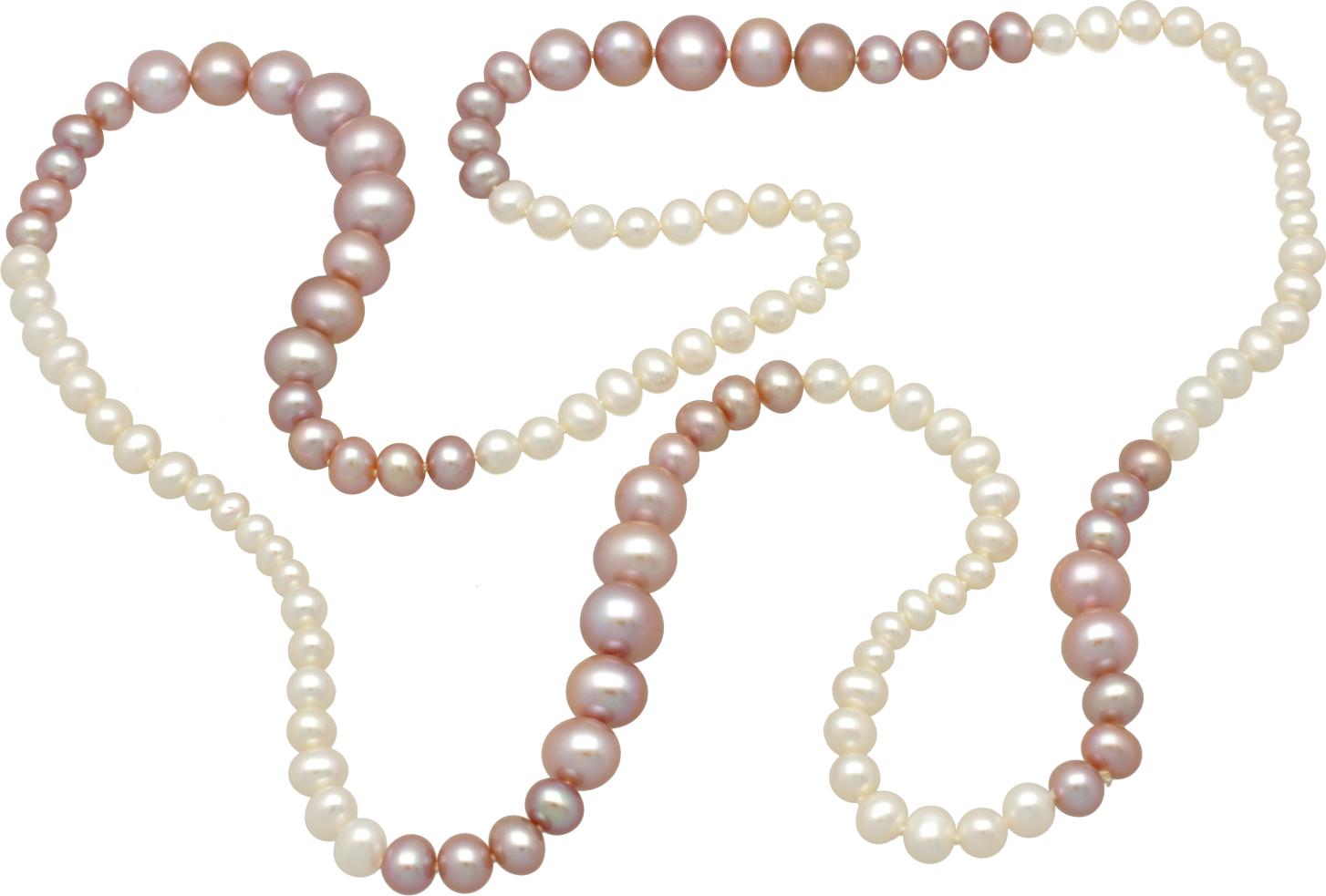 Moonpearls MOON Nurita - náhrdelník z pravých říčních perel - vícebarevný 00364791 00364791 + doprava ZDARMA
