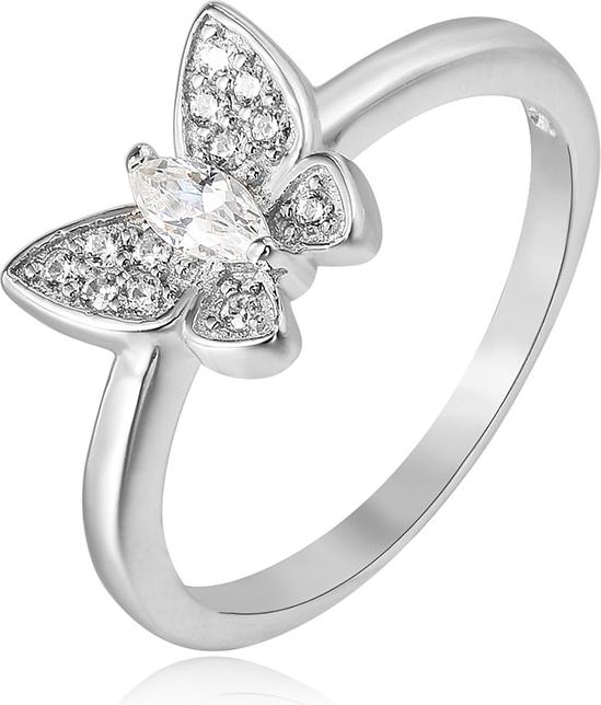 MOISS Moiss stříbrný prsten MOTÝL R0003396 Velikost 50 mm R0003396