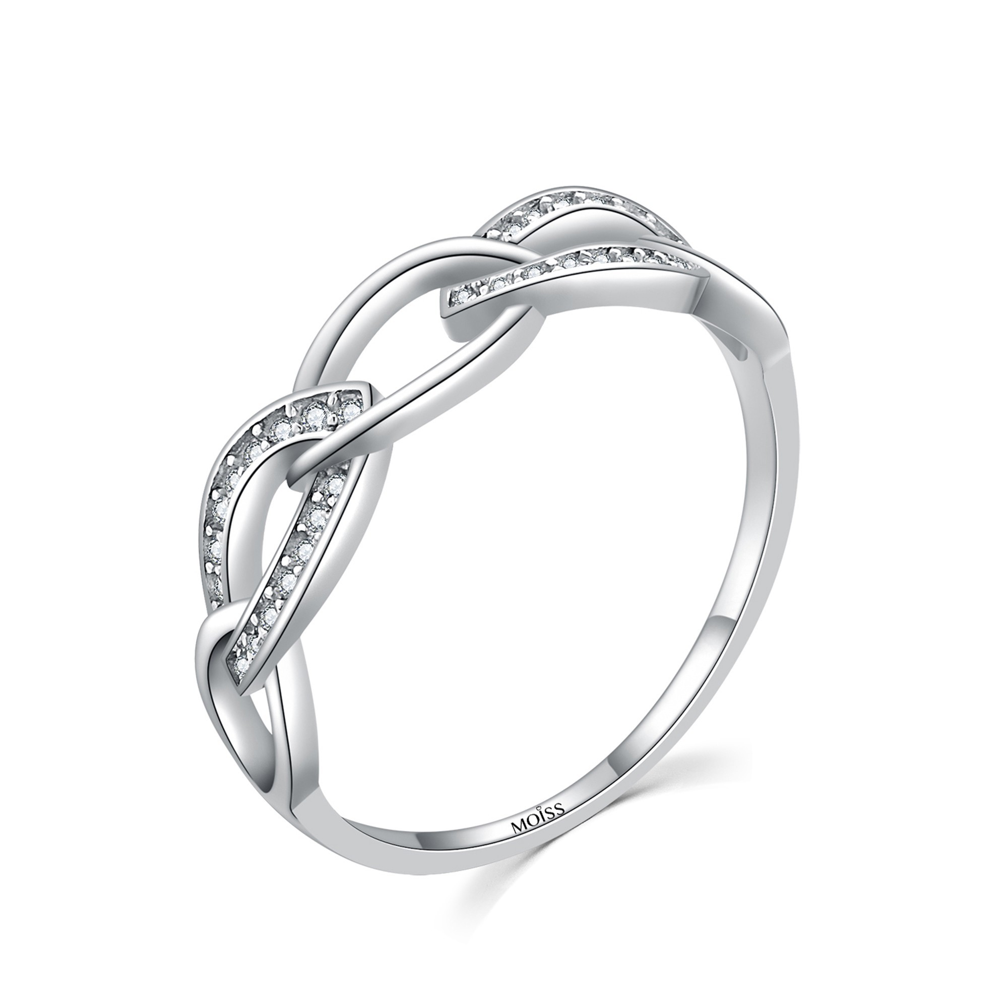 MOISS Moiss stříbrný prsten PADOVA R0001936 Velikost 53 mm R0001937