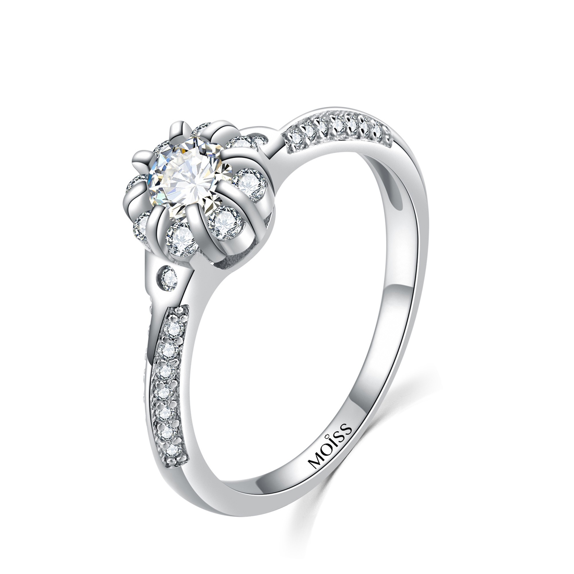 MOISS Moiss stříbrný prsten ROMA R0002109 Velikost 59 mm R0002114