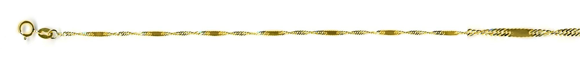 MOISS Moiss řetízek ze žlutého zlata SINGAPORE CA000130 Délka 45 cm CA000131 + doprava ZDARMA