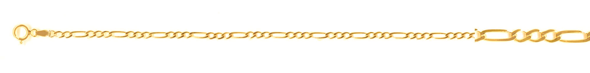 MOISS Moiss řetízek ze žlutého zlata FIGARO CA000134 Délka 50 cm CA000134 + doprava ZDARMA
