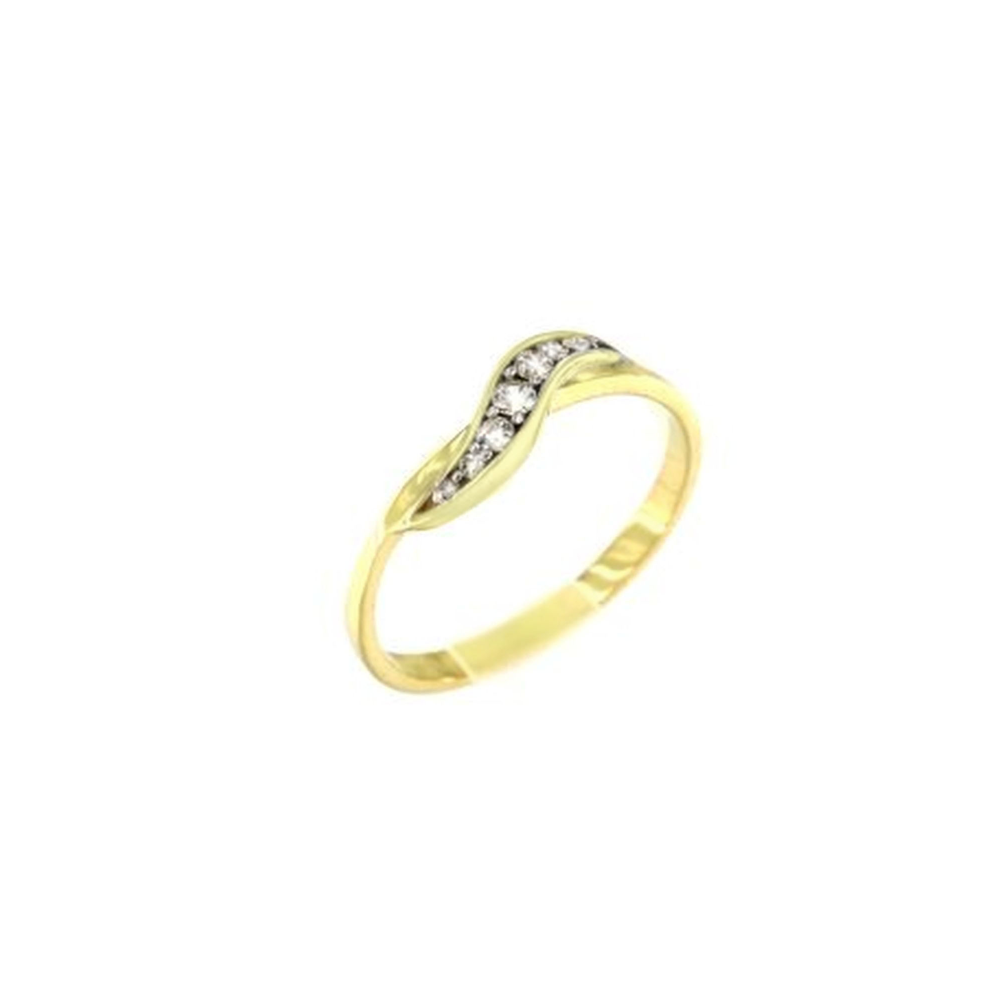 MOISS Moiss prsten ze žlutého zlata ANFISA RA000185 Velikost 60 mm RA000185 + doprava ZDARMA